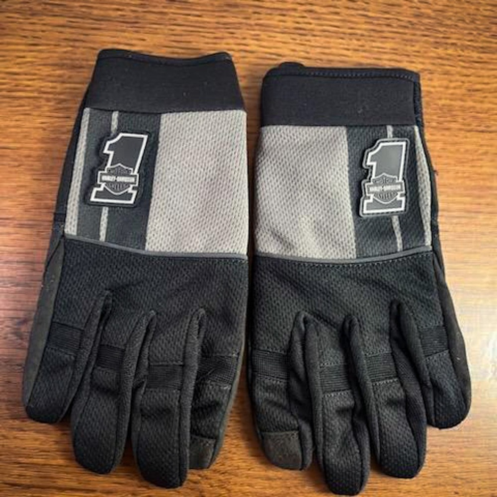 Harley Davidson Full Lined Glove 1Logo